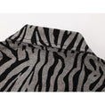 Load image into Gallery viewer, [LHSEN Series] ★Outer★ Jacket Mini Length Women's Fashion Striped Pattern Stripe
