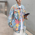 Load image into Gallery viewer, [PEIZAN Series]★Jacket★ Outerwear, Unisex, Men's, Colorful, Graffiti, Stylish, Casual, Easy to match
