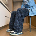 Load image into Gallery viewer, [BIGEMAN Series] ★Denim pants★ 2 colors Bottoms Unisex Men's Casual Simple Easy to match
