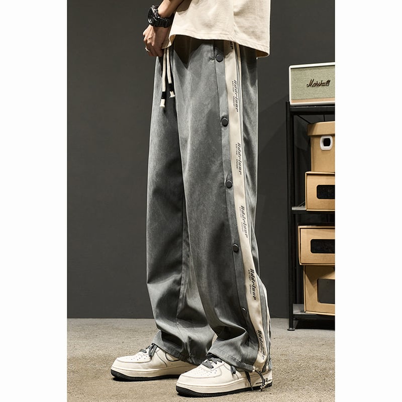 [SZON Series]★Casual pants★ 2color pants bottoms unisex men's color scheme easy to match