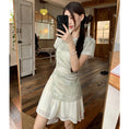 Load image into Gallery viewer, [KELEKE Series] ★Chinese Dress★ Chinese-style dress, short length, fake layered, cute
