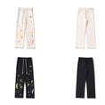 Load image into Gallery viewer, ✿New item! [BIGEMAN Series] ★Pants★ 2color Casual Pants Bottoms Unisex Men's Large Size Graffiti Stylish
