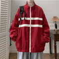 Load image into Gallery viewer, [NANSHI Series] ★Jacket★ 2color Clothes that can be worn on both sides, outerwear, unisex, men's, white, red, black, green, casual
