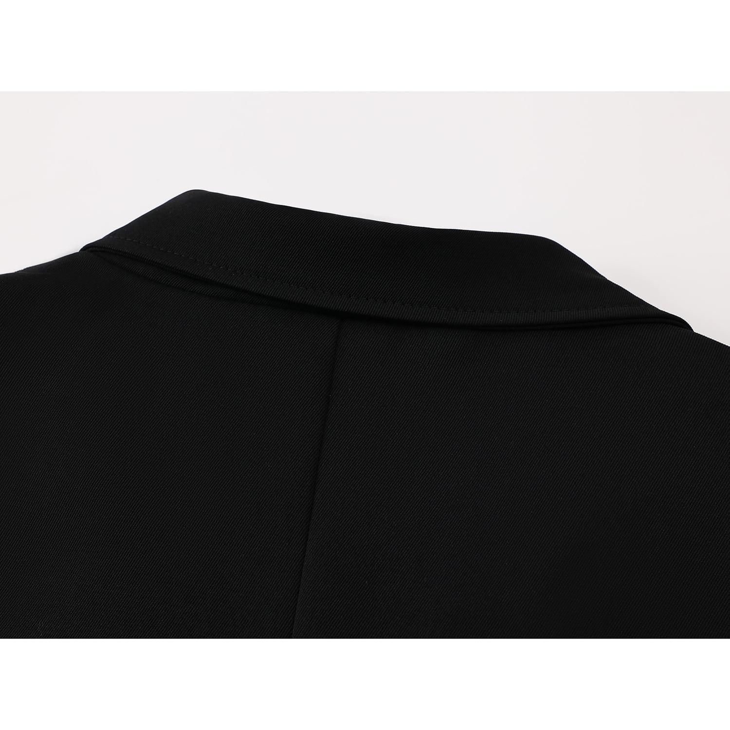 [LHSEN Series] ★Outer★ Jacket Blazer Designed Casual Black Black