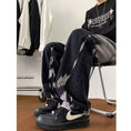 Load image into Gallery viewer, [LGH Series] ★Denim Pants★ Bottoms Pants Unisex Men's Tie-dye Stylish Black Black Jeans
