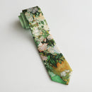 [Daiki Series]★Tie★ Accessory Decoration Oil Painting Style Men's Birthday Present Green Green Cute