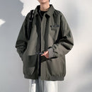 [H75 Series]★Jacket★ 3color outerwear casual unisex men's simple easy to match