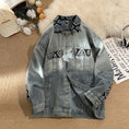 Load image into Gallery viewer, [CHAOMEICHEN Series] ★Jacket★ Denim jacket outerwear unisex men's jeans switching ethnic style
