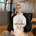 Load image into Gallery viewer, [NANSHI Series] ★Tops★ 2color Sweatshirt Unisex Men's Black White Color Scheme Casual
