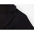 Load image into Gallery viewer, [LHSEN Series] ★Outerwear★ Blazer Casual With Chain Easy to Match Design Stylish Black
