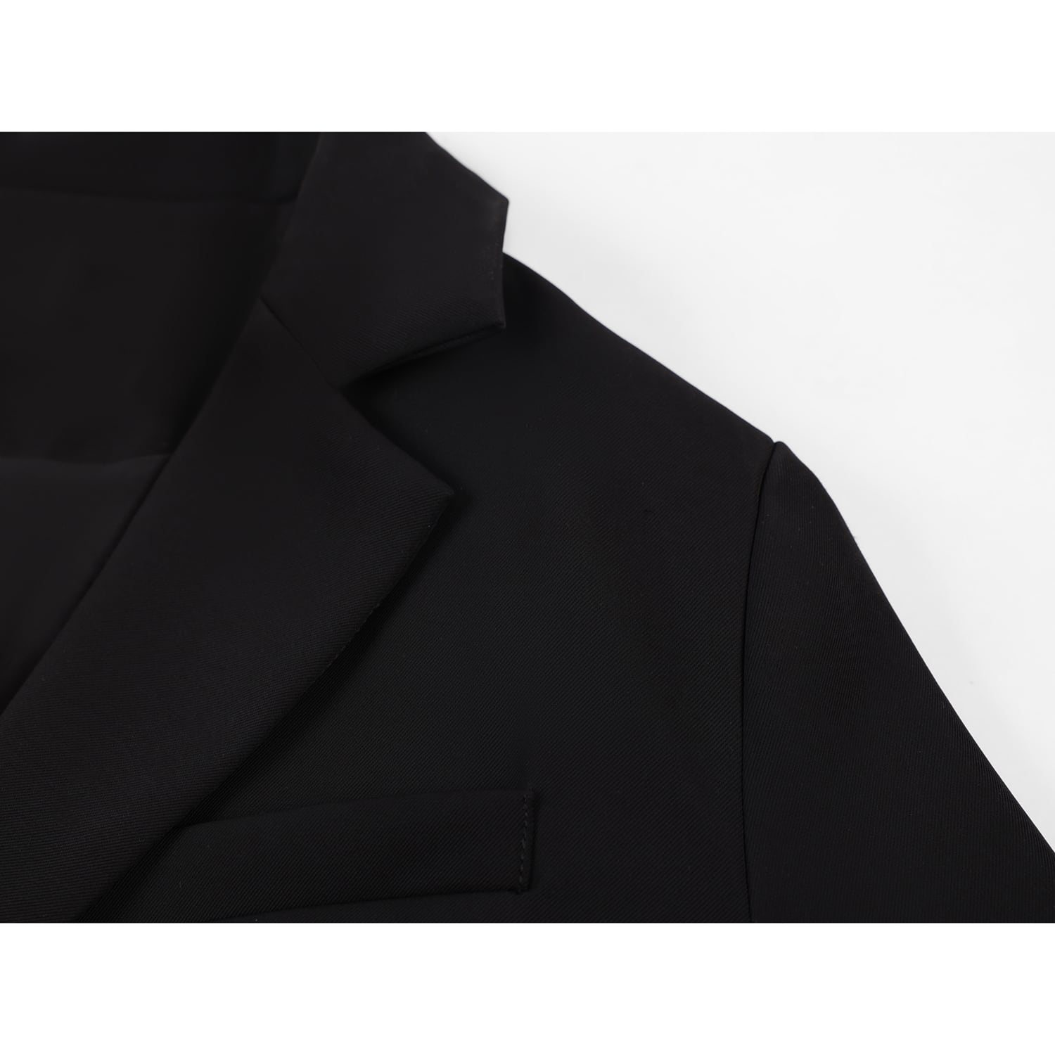 [LHSEN Series] ★Outerwear★ Blazer Casual With Chain Easy to Match Design Stylish Black