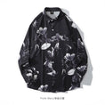 Load image into Gallery viewer, [BCBGH Series]★China style shirt★ 2color tops long sleeve shirt unisex men's ink pattern white black
