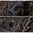 Load image into Gallery viewer, [HPCP Series] ★Jacket★ 2color outerwear unisex men's ethnic style black blue paisley pattern
