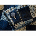 Load image into Gallery viewer, [HPCP Series]★Jacket★ Outerwear Unisex Men's Casual Plaid Pattern Blue Blue
