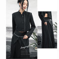 Load image into Gallery viewer, ✿New item! [Daiseiryusu series]★China style skirt★Bottoms Black Black casual slimming design
