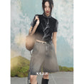 Load image into Gallery viewer, [Big Blue Dragon Series]★China style trousers★Bottoms Gaucho pants Loose Casual Black Black
