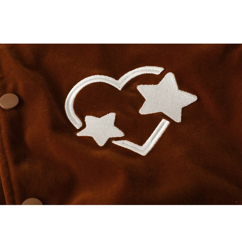 [BCBHQ Series]★Jacket★ 3color outerwear unisex men's stadium jacket brown black pink