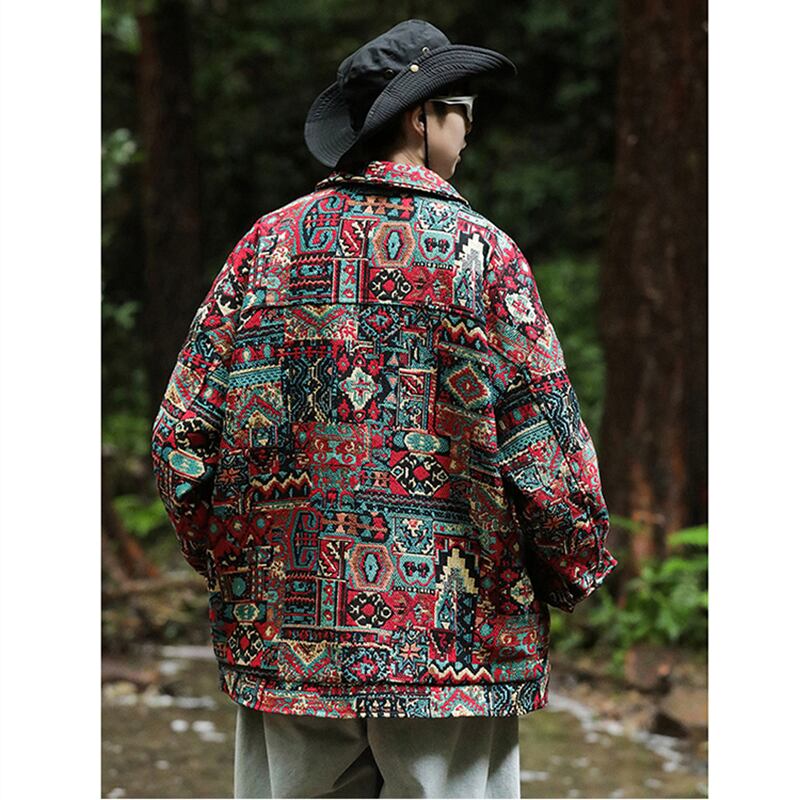 [OULANGSEN Series]★Jacket★ Outerwear Unisex Men's Large Size Ethnic Style Casual