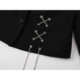 Load image into Gallery viewer, [LHSEN Series]★Outer★ Blazer Jacket Short Length with Metal Chain Ladies
