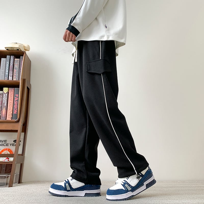 [V37 Series] ★Casual Pants★ 2color Pants Trousers Bottoms Unisex Men's Simple Easy to Match