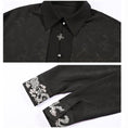 Load image into Gallery viewer, ✿New item! Very popular series! [Kokaisha --- Cloudflies Series] ★China style shirt★ Tops Embroidered long sleeve shirt Original Fake layered Cute
