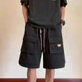 Load image into Gallery viewer, [BIGEMAN Series] ★Shorts★ 4 colors Bottoms Shorts Unisex Men's Casual Easy to match
