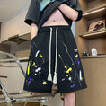 Load image into Gallery viewer, [BIGEMAN Series] ★Shorts★ 2 colors Bottoms Shorts Unisex Men's Casual Graffiti Fashionable
