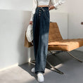 Load image into Gallery viewer, [MLW Series]★Denim Pants★ Bottoms Trousers Women's Temperament Enhancement Blue Blue High Waist
