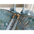 Load image into Gallery viewer, [NANA Series]★Bag★ Backpack Rucksack Floral pattern Cute Commuting Date Blue Easy to match
