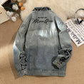 Load image into Gallery viewer, [CHAOMEICHEN Series] ★Jacket★ Denim jacket outerwear unisex men's jeans switching ethnic style
