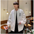 Load image into Gallery viewer, [BIGEMAN Series] ★China style outerwear★ 2color jacket, no hood, unisex, men's, large size, dragon crest, black white
