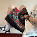 [KADISHOU Series] ★Chinese-style pants★ Shorts 4 colors Bottoms Short pants Unisex Men's Casual Easy to match