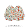 Load image into Gallery viewer, [MOISHE TIDE Series]★Shirt★ Tops, long sleeve shirt, floral pattern shirt, unisex, men's print, cute
