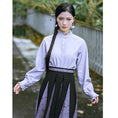 Load image into Gallery viewer, [Kokaisha---Butterfly Gin Series] ★Chinese-style top★ Happi coat, outerwear, unique, embroidered, butterfly, retro, easy to match
