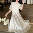 Load image into Gallery viewer, [DXJ Series] ★Chinese-style dress★ 2 colors, hanging dress + top, Chinese clothing, cute, large size
