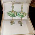 Load image into Gallery viewer, [Drejew Series] ★Chinese-style earrings★ Pair of earrings or earrings, fan, sense, fringe, unique
