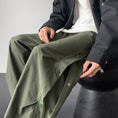 Load image into Gallery viewer, [PV Series] ★Casual pants★ 2 colors Bottoms Unisex Men's Black Green Simple
