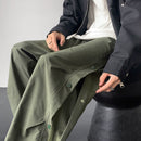 [PV Series] ★Casual pants★ 2 colors Bottoms Unisex Men's Black Green Simple