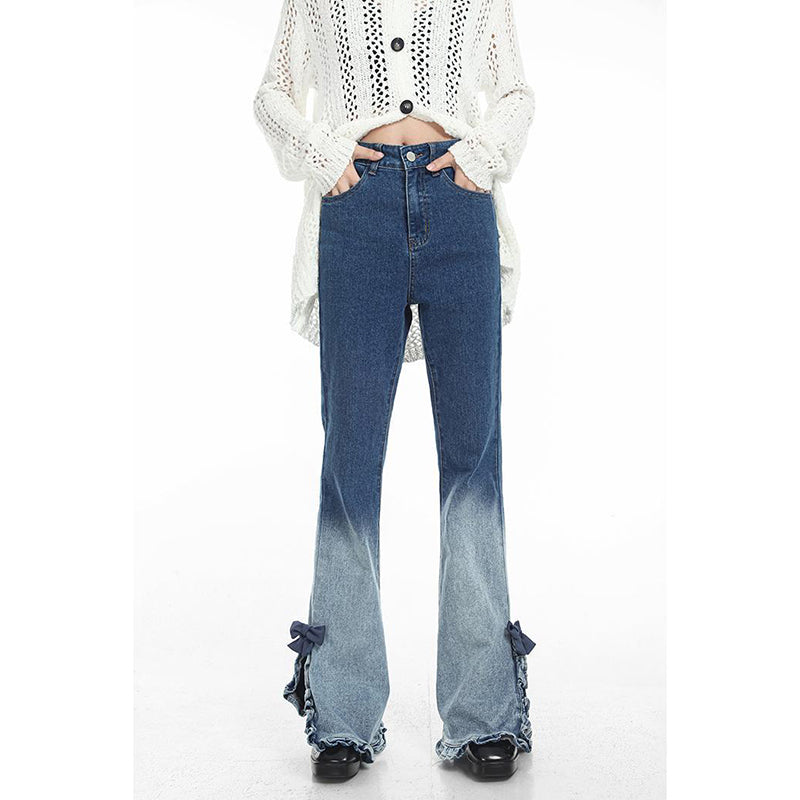 [BIGEMAN Series] ★Denim pants★ 2 colors Bottoms Unisex Men's Casual Simple Easy to match