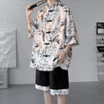 Load image into Gallery viewer, [WUSHE Series] ★Chinese style set up★ 3 colors Shirt + shorts Unisex Men's Large size Cool
