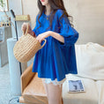 Load image into Gallery viewer, [XUELI Series] ★Tops★ T-shirts in 2 colors for women, with a stylish design, blue and pink
