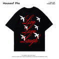 Gallery viewerに画像を読み込む, 【Houseof Phsシリーズ】★Tシャツ★ 3color トップス 半袖 男女兼用 メンズ レディース カジュアル 鳥 鳥柄
