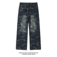 Load image into Gallery viewer, [BIGEMAN Series] ★Denim pants★ 2 colors Bottoms Unisex Men's Casual Simple Easy to match
