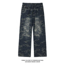 [BIGEMAN Series] ★Denim pants★ 2 colors Bottoms Unisex Men's Casual Simple Easy to match