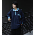 Gallery viewerに画像を読み込む, 【AFISHSTAYシリーズ】★トップス★ 3color ポロシャツ男女兼用 メンズ レトロ カジュアル シンプル
