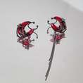 Load image into Gallery viewer, [Drejew Series] ★Chinese-style earrings★ Pair of earrings or earrings, fan, sense, fringe, unique
