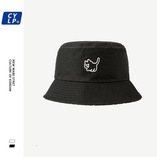 [CAIYI Series]★Hat★ 2color Accessory Hat Cat Cat Cat Spring/Summer Easy to match Double-sided wearable Black White