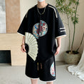 Load image into Gallery viewer, [WUSHE Series] ★Chinese style set up★ 3 colors Shirt + shorts Unisex Men's Large size Cool
