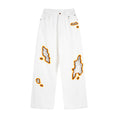 Load image into Gallery viewer, [WIZARD Series] ★Denim pants★ 2 colors Pants Bottoms Jeans Unisex Ladies Men Flame Stylish
