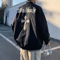 Load image into Gallery viewer, [GANGZAI Series] ★Jacket★ 2color outerwear unisex men's cross alphabet easy to match
